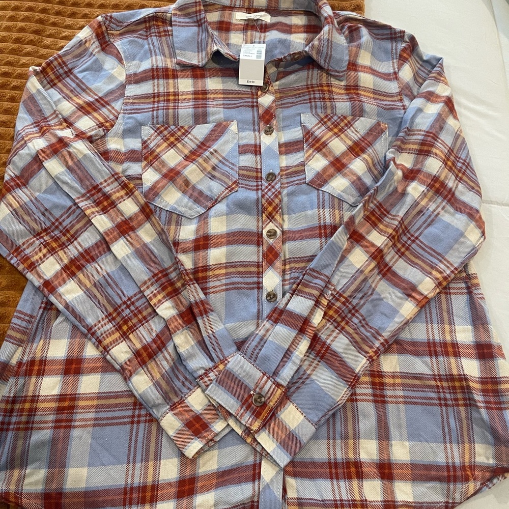 Maurices flannel (brand new) size small